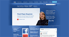 Desktop Screenshot of jacintaallan.com